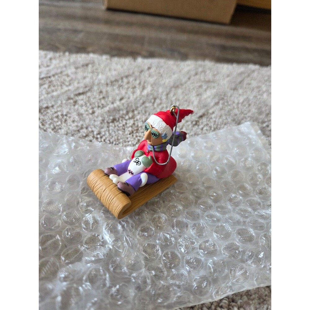 Hallmark Keepsake Ornament – Maxine on a Toboggan (1999)